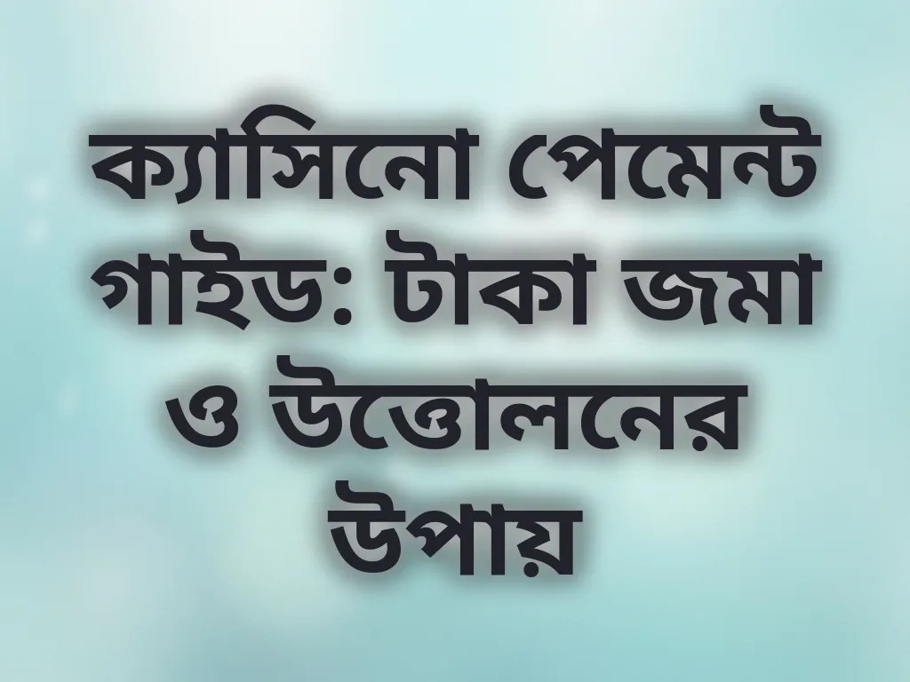 পেমেন্ট গাইড